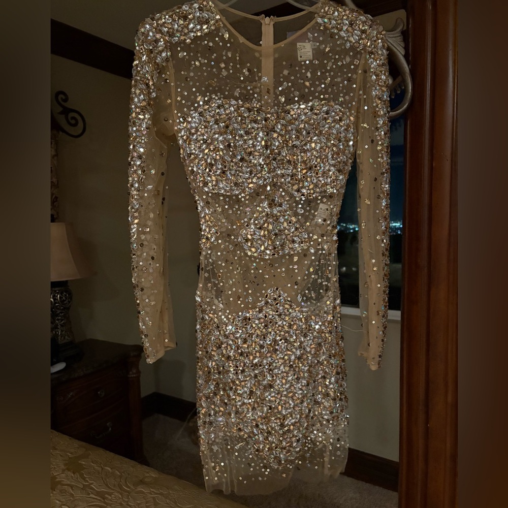 Jovani size 4 Sequin dress in perfect condition, worn once